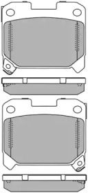 Комплект тормозных колодок AISIN ASN-2171